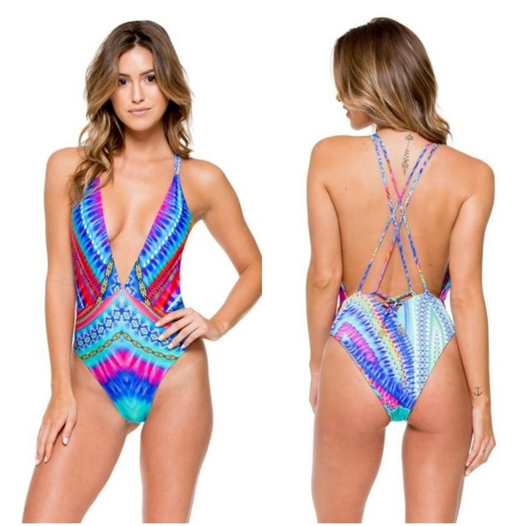 Luli Fama Other - NWT Luli Fama Stargirl One Piece Swimsuit